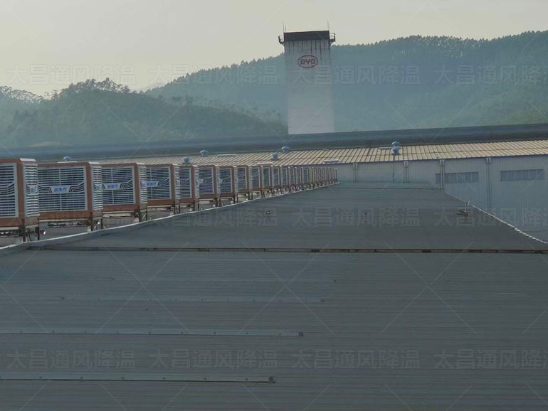 求解大型廠房通風降溫需要什么設(shè)備來解決？