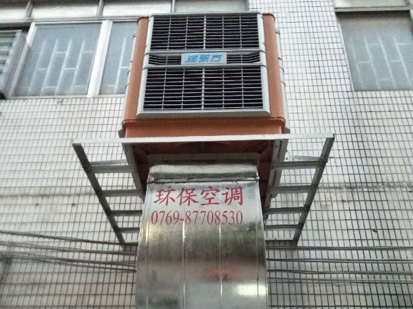 環(huán)?？照{(diào)解決廠房降溫問(wèn)題